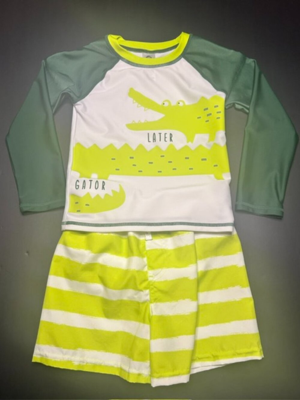 Gerber Kid's Later Gator Boy's Swimsuit 4T
